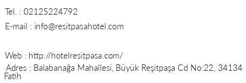 Hotel Reit Paa telefon numaralar, faks, e-mail, posta adresi ve iletiim bilgileri